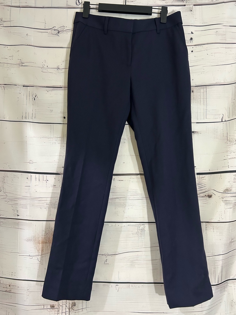 Tory Burch Women's Navy Blue Straight Dress Pants Size 2